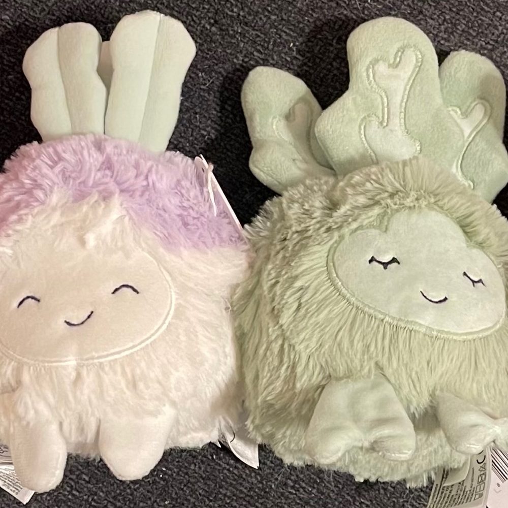 NWT Slumberkins Vegetable Stuffies